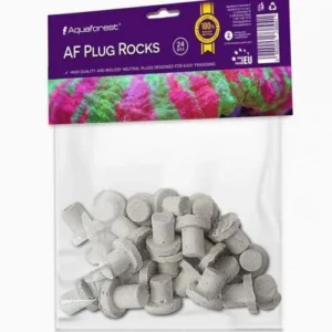 Aquaforest AF Plug Rocks 24 pz white - basette per coralli e talee