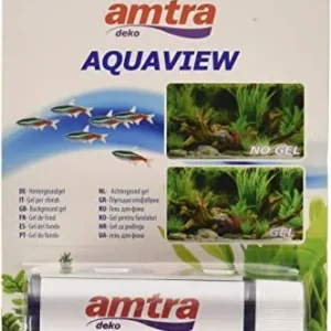 Amtra Aquaview Gel per fissare lo sfondo al vetro posteriore dell'acquario