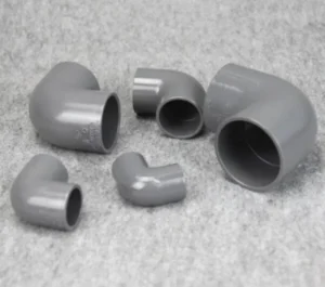 Gomito 90° PVC curva ad incollaggio diametro Ø 40 mm - grigio