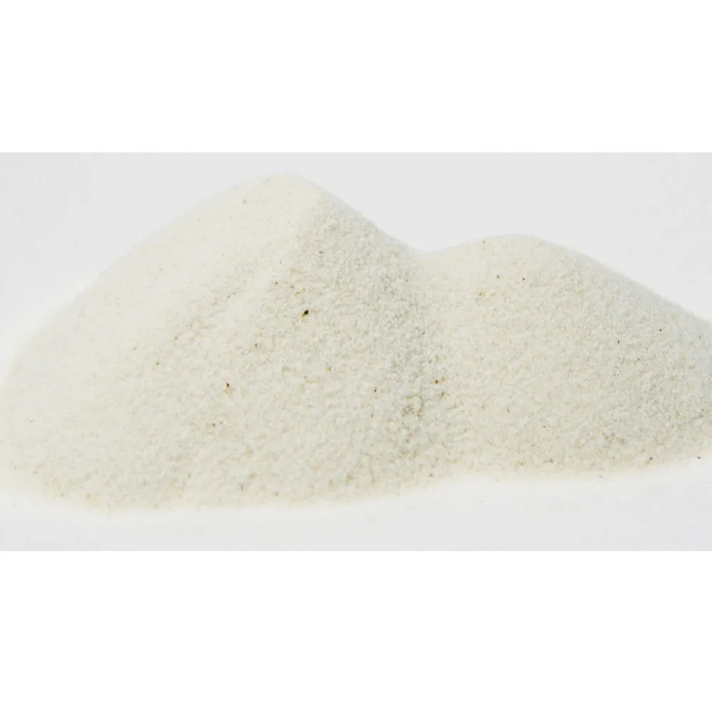Quarzo bianco avorio finissimo 0,1/0,7 mm - 5 kg - fondo naturale per acquario