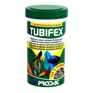 Prodac Tubifex 250 ml/30gr. - mangime a base di Tubifex 100% liofilizzato a cubetti