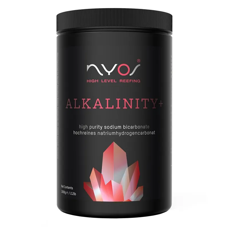 Nyos Alkalinity+ 1000gr - integratore di durezza carbonatica KH concentrato in polvere per acquario marino reef