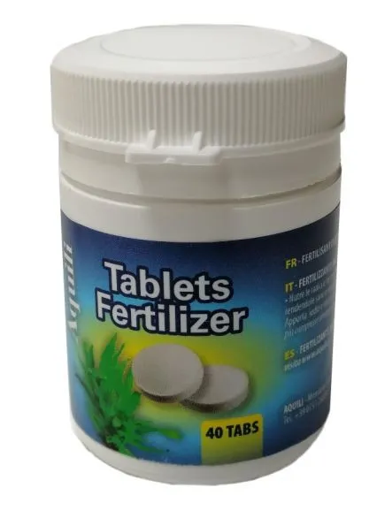 Aquili Tablets Fertilizer - 40 compresse - Fertilizzante di fondo per le radici delle Piante Acquatiche