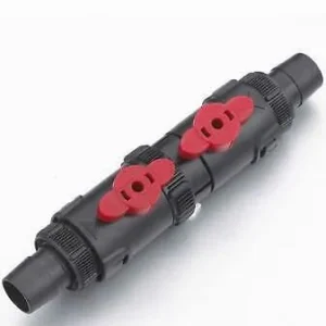 Amtra Double tap 12-16 mm - innesto a sgancio rapido con doppio rubinetto per filtri esterni