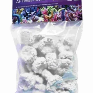 Aquaforest AF Mini Rocks 24 pz white - basette per coralli e talee frag