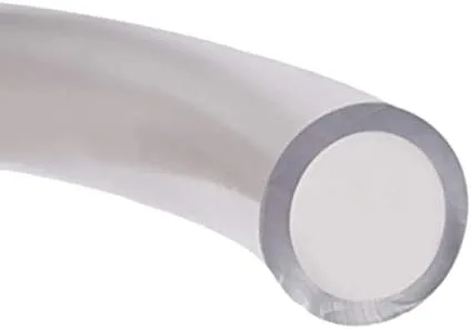Tubo flessibile trasparente 8/12 mm per pompe e filtri al metro