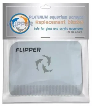 Flipper Platinum Scraper Replacement Cards - 10 pz - lame in plastica di ricambio per raschietti Platinum Scraper