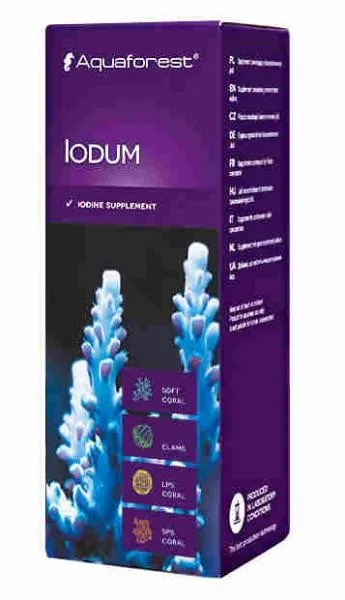 Aquaforest Iodum 50 ml - integratore di iodio per acquario marino reef