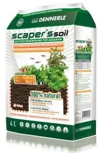 Dennerle Scaper's Soil - 1-4 mm -  4L - fondo allofano scuro