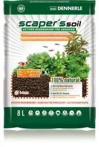 Dennerle Scaper's Soil 1-4mm - 8L - fondo allofano scuro