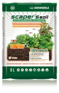 Dennerle Scaper's Soil 1-4mm - 8L - fondo allofano scuro