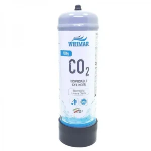 Whimar Bombola Co2 non ricaricabile 600 gr - passo standard 10x1