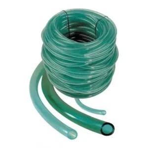 Tubo flessibile verde 15/19 mm per pompe e filtri al metro