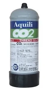 Aquili Bombola co2 non ricaricabile g 300 - Standard NEW