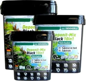 Dennerle Deponit Mix Black 10in1 - 9,6 kg - fondo fertile per 240 litri