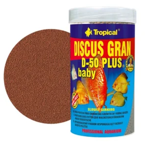 Tropical DISCUS GRAN D-50 PLUS Baby 100ml/52gr. mangime in granuli per giovani discus