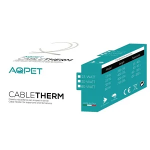 Aqpet CableTherm 80w - Cavetto Riscaldante per Acquari e Terrari