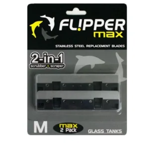 Flipper Replacement Blade MAX 2 pz lame di ricambio in acciaio inossidabile per vasche in vetro fino a 25 mm