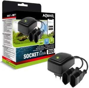Aquael Socket Link Duo - controller per luci, riscaldatore e altri dispositivi tramite app