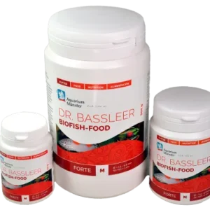 Aquarium Munster Dr. Bassleer Biofish Food Forte M 100ml/60gr Granulometria 0,5 - 0,8 mm - mangime con immuno-stimolanti