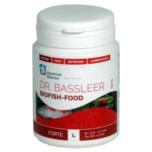 Aquarium Munster Dr. Bassleer Biofish Food Forte L 100ml/60gr Granulometria 0,8 - 1,2 mm - mangime con immuno-stimolanti