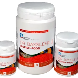 Aquarium Munster Dr. Bassleer Biofish Food Garlic M 1000ml/600gr Granulometria 0.5 - 0.8 mm - mangime a base di aglio