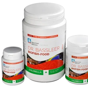 Aquarium Munster Dr. Bassleer Biofish Food Chlorella M 1000ml/600gr Granulometria 0,5 - 0,8 mm - mangime a base di alghe
