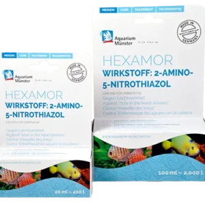 Aquarium Munster Hexamor 100 ml - contro flagellati e malattia del buco