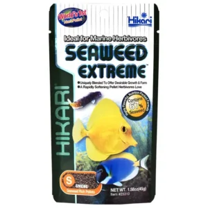 Hikari Marine Seaweed Extreme Small Pellet 45 gr. - mangime in granuli per pesci marini alghivori e onnivori