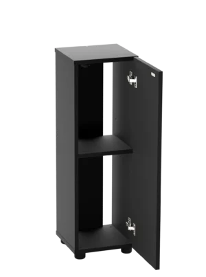 Aquael Shrimp Set Stand Black 30 - Supporto 29x29x90h cm nero per Acquario - mobiletto