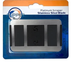 Flipper Platinum Scraper Stainless Replacement Blade - 1 lama in acciaio inox di ricambio per raschietti Platinum Scraper