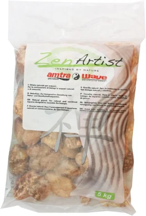 Ghiaia Amtra Outback Zen Artist XL - ciottoli Diametri 6-8 cm - granulometria grande