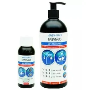 Easylife EasyNeo Safe Transport - 500 ml con dosatore push - prodotto naturale trasporto dei pesci e ambientamento