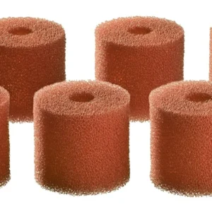 Oase Set 6 spugne prefiltro arancioni 30 ppi di ricambio per tutti i filtri esterni Biomaster - cod. 46482