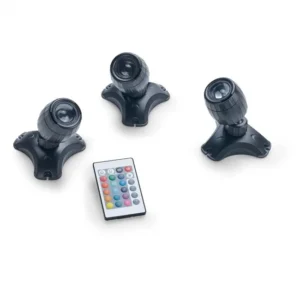 Pontec Set PondoStar LED RGBW 3 - faretti led colorati RGB per laghetto