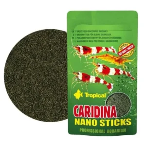 Tropical CARIDINA NANO STICKS gr.10 Zip-Bag mangime per caridine
