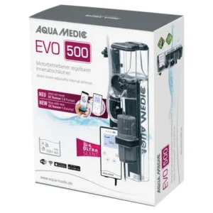 Aqua Medic Skimmer EVO 500 DC Runner 1.3 wifi Ultra Silent - Schiumatoio interno appeso per acquari fino a 250 litri