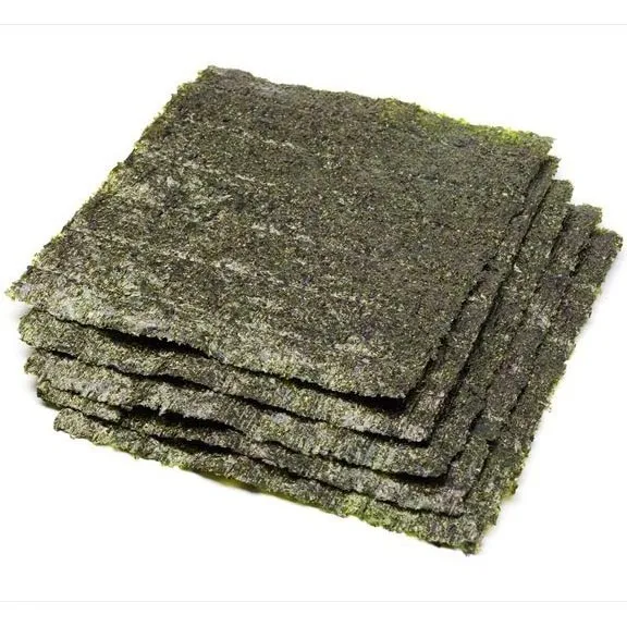 Fauna Marin 100% Natural Green Seaweed 23 gr - 50 fogli - alghe Nori per pesci marini alghivori, loricaridi e caridine