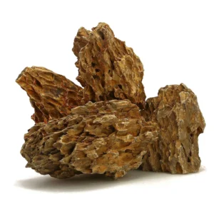Roccia Dragon Stone XS - 1 pz da circa 10-15 cm - 300-600 gr - roccia bamboo - inerte