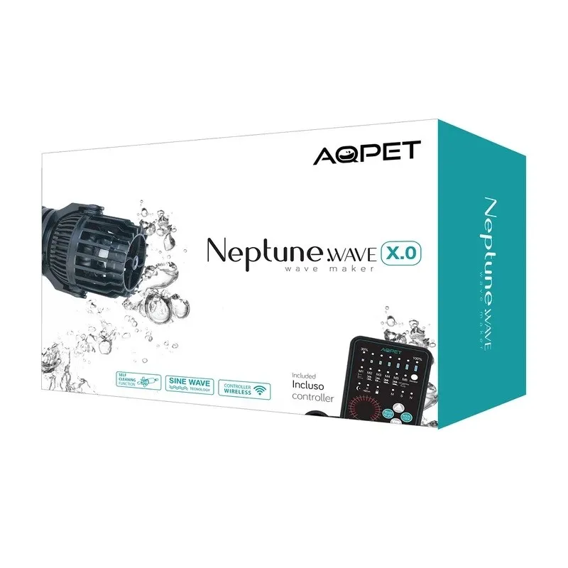 Aqpet Neptune Wave 8.0 - pompa di movimento elettronica con controller regolabile fino a 8500 lt/h - 23W