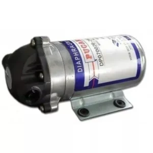Pompa Booster 24V 50-75GDP completa di trasformatore e raccordi per impianto osmosi