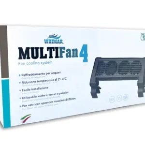 Whimar Multi Fan 4 - ventola di raffreddamento - refrigeratore per acquari fino a 160 litri