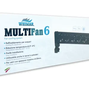 Whimar Multi Fan 6 - ventola di raffreddamento - refrigeratore per acquari fino a 240 litri