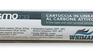 Whimar Osmo T33 - Ricambio Cartuccia Carbone per impianti osmosi in linea