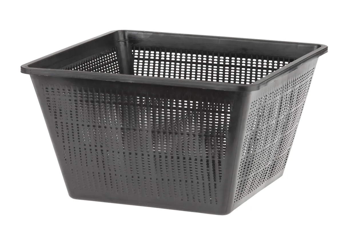 Oase Cestello per piante quadrato 23 cm altezza 13 cm - vaso per piante da laghetto - cod. 52633