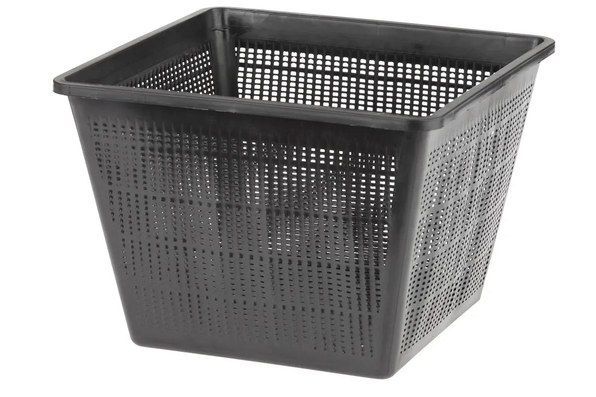 Oase Cestello per piante quadrato 28 cm altezza 18 cm - vaso per piante da laghetto - cod. 53755