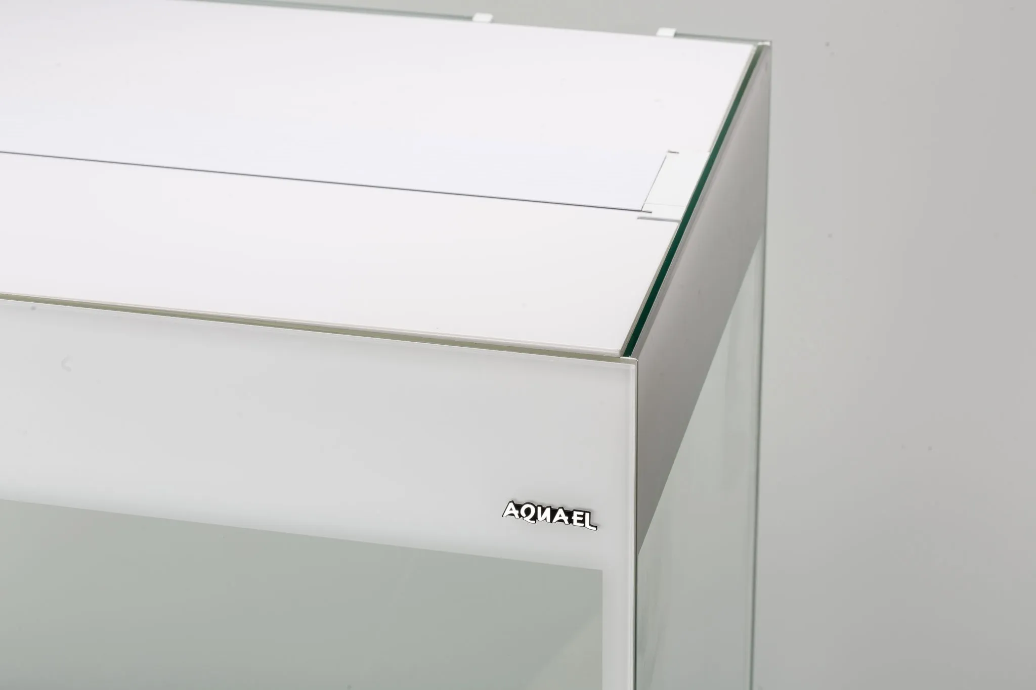 Aquael Glossy 100 White 100X40X63h cm - 215 lt bianco - Acquario Completo di illuminazione a Led