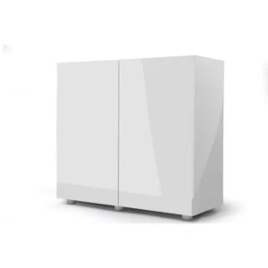 Supporto Aquael Glossy 100 White 100X40X80h cm - mobiletto bianco lucido per acquario