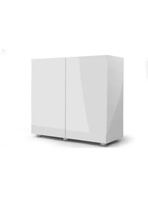 Supporto Aquael Glossy 100 White 100X40X80h cm - mobiletto bianco lucido per acquario