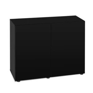 Supporto Aquael Opti Set Cabinet 200 Black 101X41X80h cm - mobiletto nero per acquario